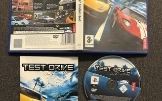 Test Drive - Unlimited PS2 (Suomijulkaisu)