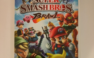 super smash bros Brawl Wii cib