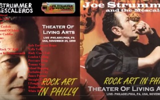 JOE STRUMMER & THE MESCALEROS rock art in philly 1999