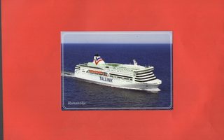 Laivapostikortti Tallink Romantika