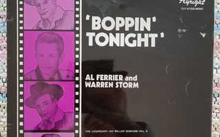 AL FERRIER AND WARREN STORM - BOPPIN' TONIGHT LP