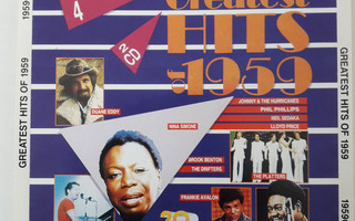 Greatest Hits Of 1959 (2CD) VG+++!! Neil Sedaka Chuck Berry