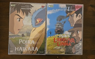 Poika ja Haikara ja Liikkuva linna dvd.