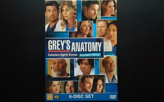 DVD: Greyn Anatomia 8 kausi 6xDVD (2012) UUSI