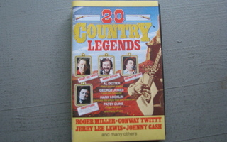 20 COUNTRY LEGENDS - Kokoelma ( C - kasetti )
