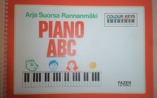 Rare! PIANO ABC Colour Keys