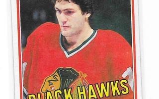 1981-82 Topps #76 Glen Sharpley Chicago Blackhawks