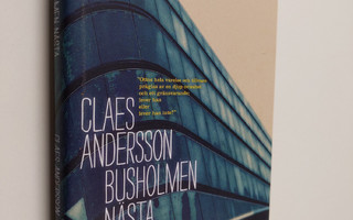 Claes Andersson : Busholmen nästa : roman