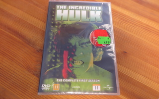 The incredible Hulk kausi 1 dvd