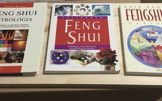 Kodin FENG SHUI aapinen, astrologia, käytännön kirjat X4