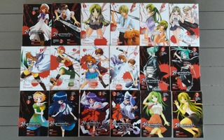 Higurashi - When They Cry Vol.1-18 Manga pokkareita