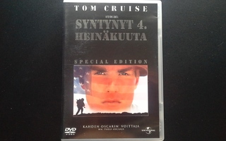 DVD: Syntynyt 4. Heinäkuuta, Special Ed. (Tom Cruise 1989)