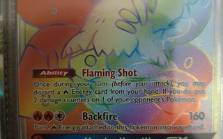 Volcarona GX HYPER RARE 252/236 - Sun & Moon Cosmic Eclipse