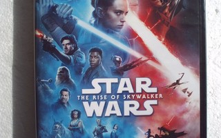 Star Wars episode 9 The Rise of Skywalker (DVD, uusi)