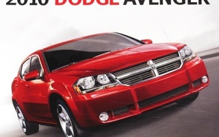 2010 Dodge Avenger esite - KUIN UUSI - 12 sivua