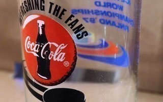 Lahden Olut ja Coca Cola lasi