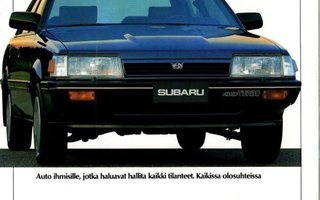 Subaru Leone 4WD -esite, 1987