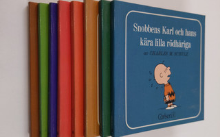 Charles M. Schultz : De små Snobben-böckerna 1-8 : Snobbe...