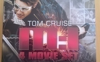 Tom Cruise M:I  4 MOVIE SET - blu-ray  (UUSI)