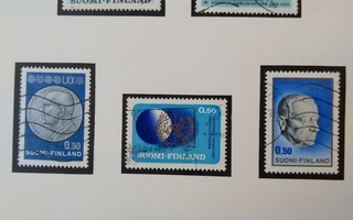 1970 Suomi postimerkki 6 kpl