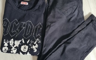 AC/DC paita + farkut