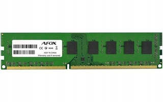 AFOX DDR3 4G 1600 UDIMM-muistimoduuli 4 GB 1 x 4