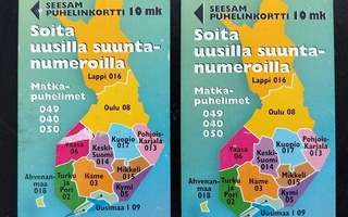 Uudet suuntanumerot - Suomi Finnet yhtiöt