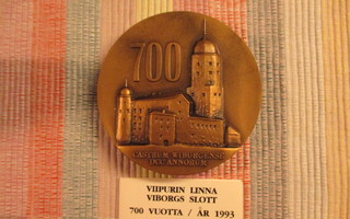 Viipurin Linna 700-vuotta mitali 1993.