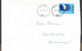 Postilähetys -  YK 25v (LAPE 682) Toijala 10.2.1971