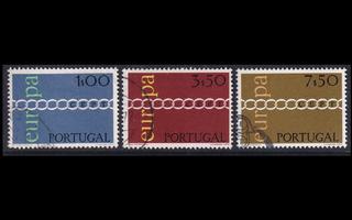 Portugali 1127-9 o Europa (1971)