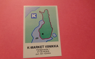TT-etiketti K K-Market Viinikka, Nokia