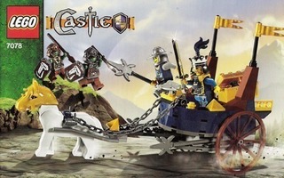 [ LEGO Ohjekirja ] 7078 Castle Fantasy King's Battle Chariot