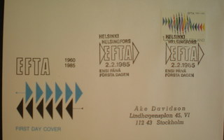 FDC 1985 EFTA