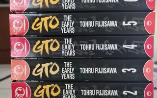 GTO The early years 1-7 (1-14) Englanniksi