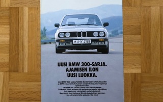Esite BMW E30 3-sarja 1983. 316 - 318i - 320i - 323i. Suomi