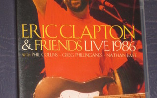 ERIC CLAPTON : ERIC CLAPTON & FRIENDS LIVE 1986.