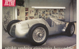 AUTOKORTTI - AUTO UNION V16 1939