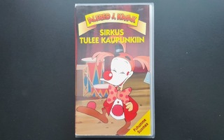 VHS: Alfred J. Kwak - Sirkus Tulee Kaupunkiin (1990)