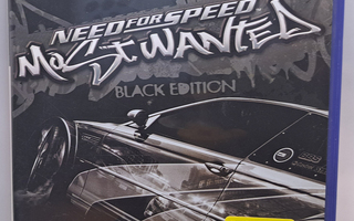 Need For Speed Most Wanted Black Edition PS2 (Kä