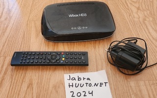 Wbox HD3 tallentava HD digiboxi antenni ja kaapeli