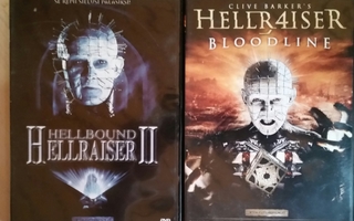Hellraiser 2 ja 4 -DVD