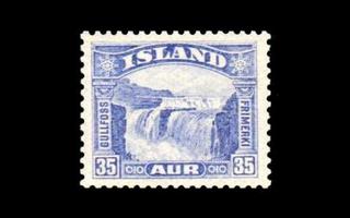 Islanti 152 ** Gullfoss 35 A (1931)