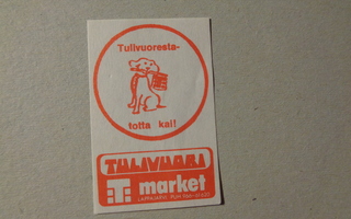 TT-etiketti T Market Tulivuori, Lappajärvi