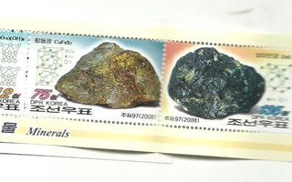 MINERAALIT geologia vihko POHJOIS-KOREA 2008 **
