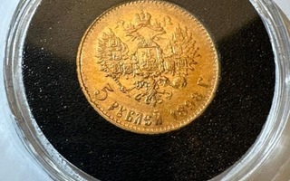 Kultakolikko, 5 ruplaa 1898, kultakolikko 2