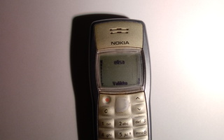Nokia 1101 hopea  toimiva (hyvä akku)