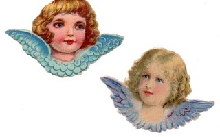 ENKELI / Sinisiipiset enkelit. 1900-1930-l.
