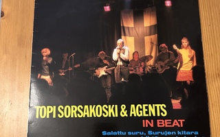 Topi Sorsakoski & Agents in beat  LP