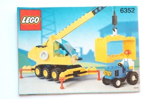 Lego ohje 6352 Cargomaster Crane 1991
