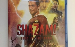Shazam! Fury of the Gods (Blu-ray) Zachary Levi (2023) UUSI